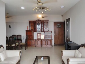 Living Room in 3 BHK Apartment at HDIL Metropolis Residences, Andheri West – for Rent