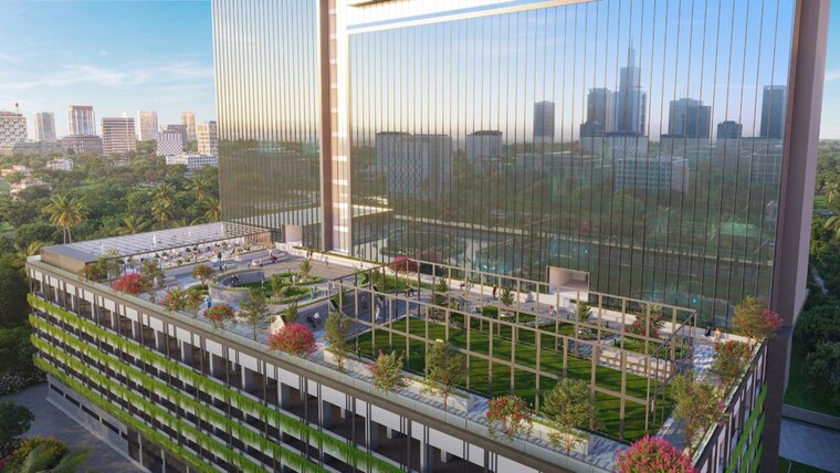 Balcony, wagle industrial estate Commercial Office Space 500 Sq.Ft. In Wagle Industrial Estate Thane 9853891