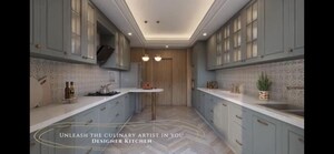 Kitchen in 4 BHK Apartment at Gaurs The Islands, Jaypee Greens – for Sale