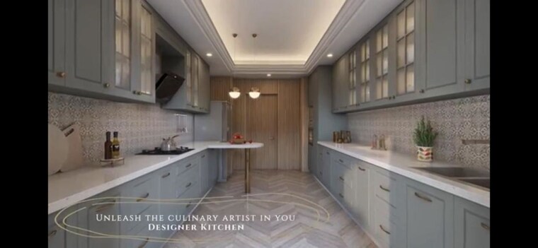 Kitchen, gaurs-the-islands 4 Bedroom 4866 Sq.Ft. Apartment In Jaypee Greens Greater Noida 9853896