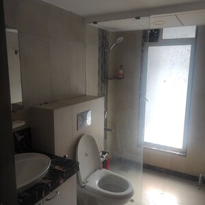 Bathroom in 3 BHK Apartment at Bandra Kurla Complex – for Rent