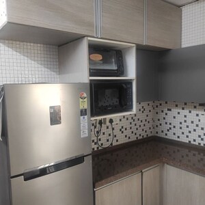 Kitchen in 3 BHK Apartment at Bandra Kurla Complex – for Rent