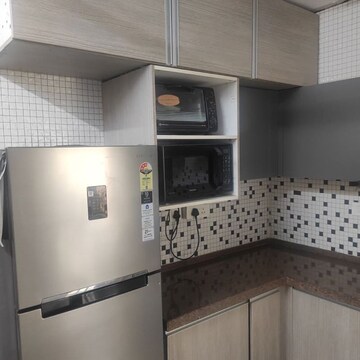 Kitchen in 3 BHK Apartment at Bandra Kurla Complex – for Rent