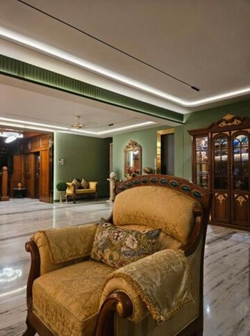 Living Room in 5 BHK Apartment at Juhu – for Rent