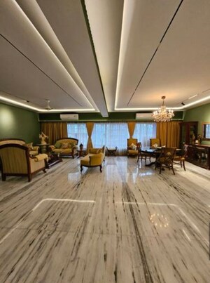 Living Room in 5 BHK Apartment at Juhu – for Rent