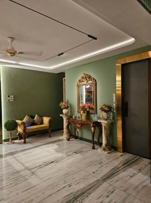 Living Room in 5 BHK Apartment at Juhu – for Rent