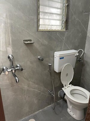 Bathroom in 1 BHK Apartment at Samar Heights, Antop Hill – for Rent