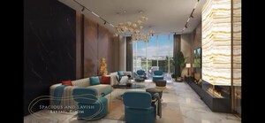 Living Room in 5 BHK Apartment at Gaurs The Islands, Jaypee Greens – for Sale