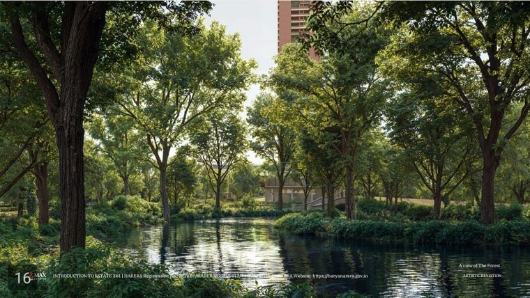 Garden, whiteland-urban-resort 3 Bedroom 2939 Sq.Ft. Apartment In Sector 103 Gurgaon 9853956