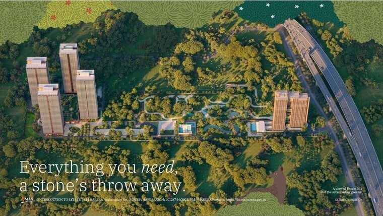 Exterior View, whiteland-urban-resort 3 Bedroom 2939 Sq.Ft. Apartment In Sector 103 Gurgaon 9853956