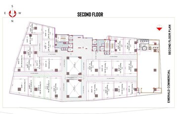 Floor Plan in  Shop at Abinandana Emerald, Manikonda – for Sale