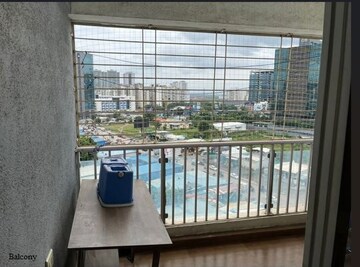Balcony in 2 BHK Apartment at Gera Park View, Kharadi – for Rent