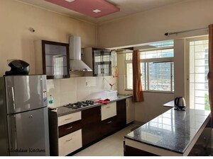Kitchen in 2 BHK Apartment at Gera Park View, Kharadi – for Rent