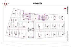 Floor Plan in  Shop at Abinandana Emerald, Manikonda – for Sale