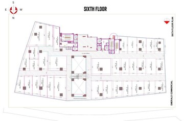 Floor Plan in  Shop at Abinandana Emerald, Manikonda – for Sale
