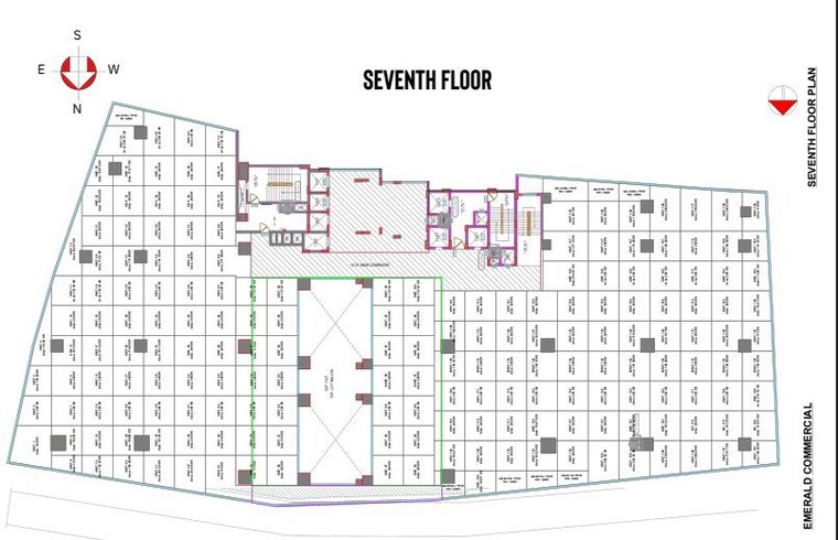 Master Plan, abinandana-emerald Commercial Shop 928 Sq.Ft. In Manikonda Hyderabad 9853999