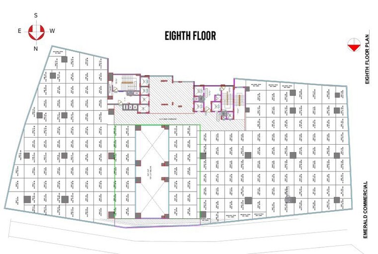 Master Plan, abinandana-emerald Commercial Shop 928 Sq.Ft. In Manikonda Hyderabad 9853999