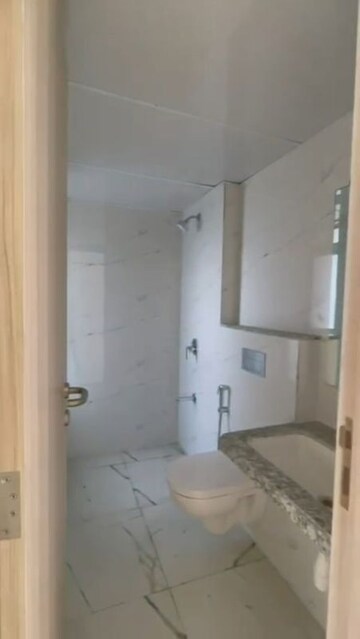 Bathroom in 3 BHK Apartment at Wadhwa Dukes Horizon, Chembur – for Rent