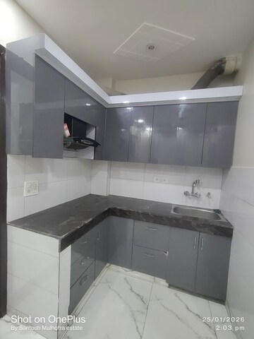 Kitchen in 2 BHK Builder Floor at Dwarka Mor – for Rent