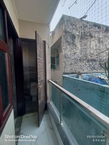 Balcony in 2 BHK Builder Floor at Dwarka Mor – for Rent