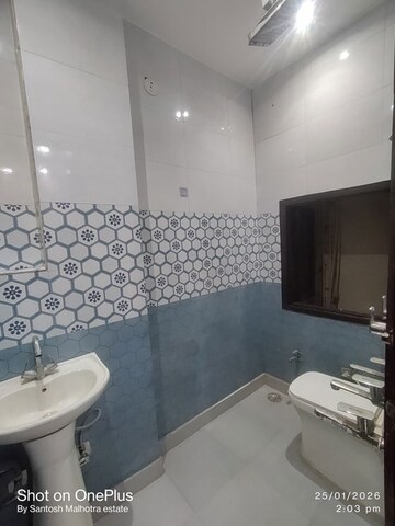 Bathroom in 2 BHK Builder Floor at Dwarka Mor – for Rent