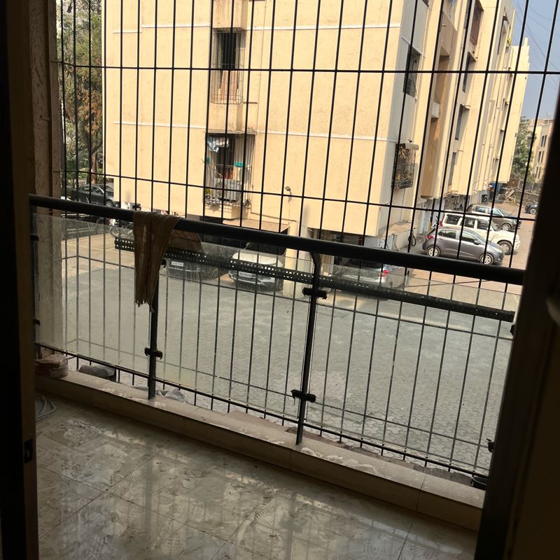 Balcony in 2 BHK Apartment at Shreeji Splendor Fern, Kiran Mill Colony – for Sale