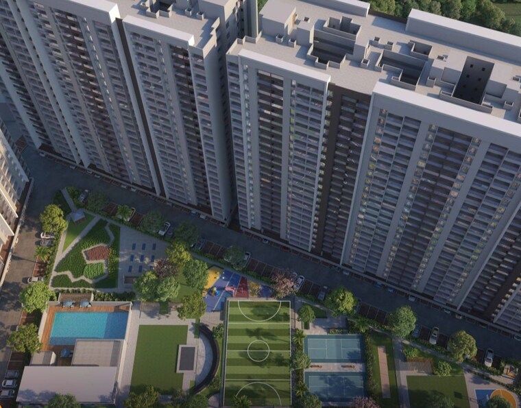 Exterior View, ram-green-hive-plus-a13 1 Bedroom 420 Sq.Ft. Apartment In Phursungi Pune 9854067