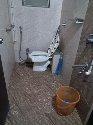 Bathroom in 1 BHK Apartment at Celebration Apartment, Balewadi – for Rent