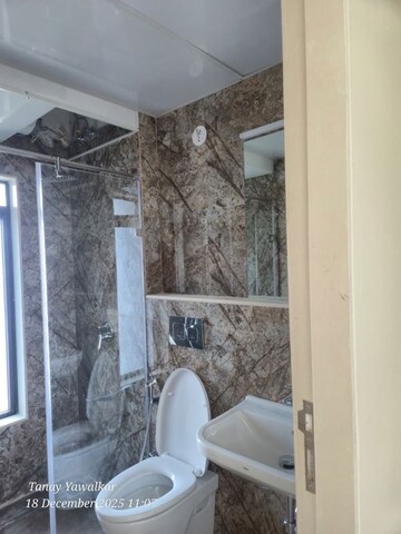 Bathroom in 1 BHK Apartment at Peninsula Corporate Park, Lower Parel – for Rent
