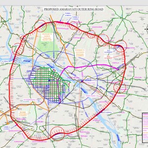  Plot – Map Location View at Kunchanapalli - for Sale