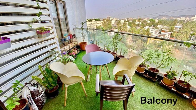 Balcony, kothrud 4 Bedroom 2340 Sq.Ft. Apartment In Kothrud Pune 9854139