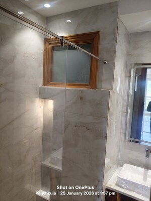 Bathroom in 3 BHK Builder Floor at Sector 7 – for Sale