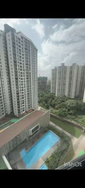 Balcony in 2 BHK Apartment at Kalpataru Immensa, Kolshet Road – for Sale