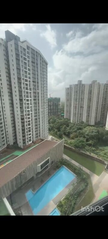 Balcony in 2 BHK Apartment at Kalpataru Immensa, Kolshet Road – for Sale