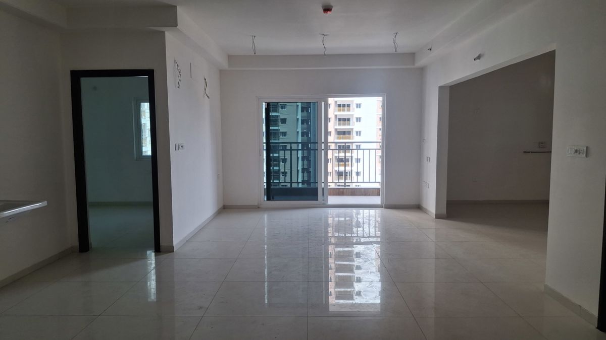 3 BHK + Pooja Room,Study Room 2225 Sq.Ft. Apartment in Jayabheri The Nirvana