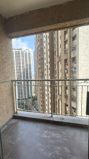 Balcony in 1 BHK Apartment at Lodha Amara, Kolshet Road – for Rent