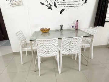 Bathroom in 3 BHK Apartment at Chordia Icon Linera, Wakad – for Rent