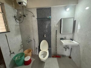 Bathroom in 3 BHK Apartment at Chordia Icon Linera, Wakad – for Rent