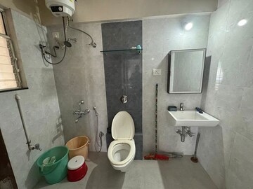 Bathroom in 3 BHK Apartment at Chordia Icon Linera, Wakad – for Rent