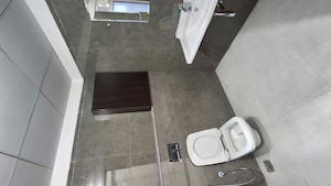 Bathroom in 3 BHK Apartment at Rajapushpa Provincia, Narsingi – for Sale