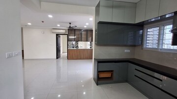 Kitchen in 3 BHK Apartment at Rajapushpa Provincia, Narsingi – for Sale