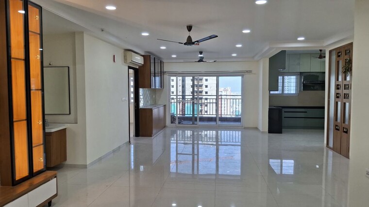 Living Room, rajapushpa-provincia 3 Bedroom 2660 Sq.Ft. Apartment In Narsingi Hyderabad 9854181