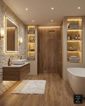 Building Lobby in 3 BHK Villa at Kaggalipura – for Sale