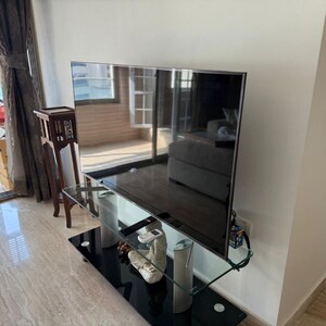 Living Room in 3 BHK Apartment at Poseidon Apartment, Yari Road – for Rent