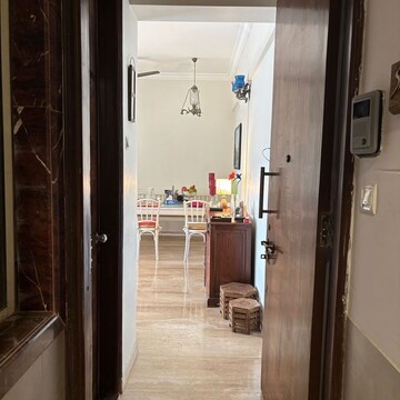 Building Lobby in 3 BHK Apartment at Poseidon Apartment, Yari Road – for Rent