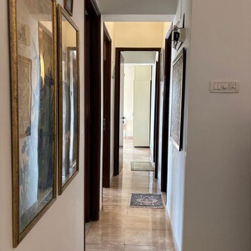 Building Lobby in 3 BHK Apartment at Poseidon Apartment, Yari Road – for Rent