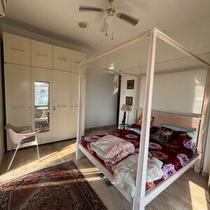 Kitchen in 3 BHK Apartment at Poseidon Apartment, Yari Road – for Rent