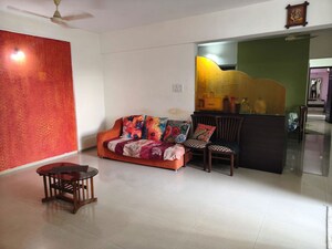 Living Room in 2 BHK Apartment at Balewadi Gaon – for Rent