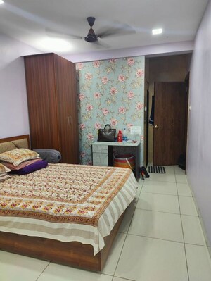 Bedroom in 1 BHK Apartment at Shri Satguru Garden, Kavesar – for Rent