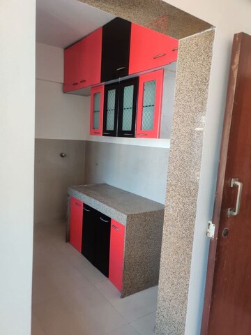 Kitchen in 1 BHK Apartment at Shri Satguru Garden, Kavesar – for Rent